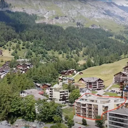 Spacious 3 Room Apartment - Family-Friendly - Central Leukerbad - Great Views Extérieur photo