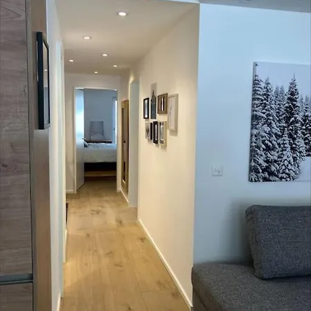 Spacious 3 Room Apartment - Family-Friendly - Central Leukerbad - Great Views Extérieur photo