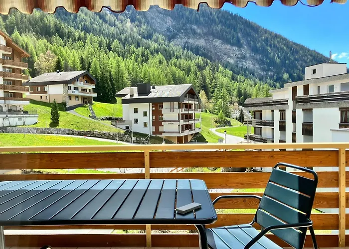 Spacious 3 Room Apartment - Family-Friendly - Central Leukerbad - Great Views